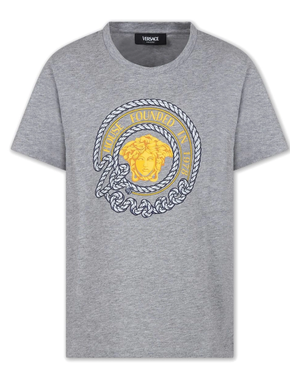 Versace cotton Medusa-print Women T-shirt 0429